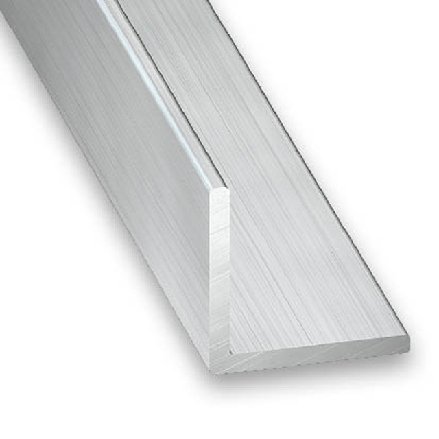 Cornire aluminium 15 mm x 15mm  ailes gales 1