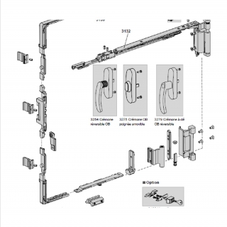 KIT oscillo battant Technal complet