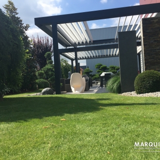 Installation d'une pergola bio climatique sur mesure  Bandol