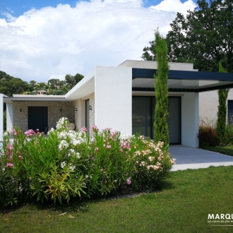 Installation d'une pergola bio-climatique  Toulon