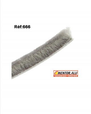 MENTOR | Alu - PVC - Stores -Joint brosse pour rparation de fentres et baies coulissante