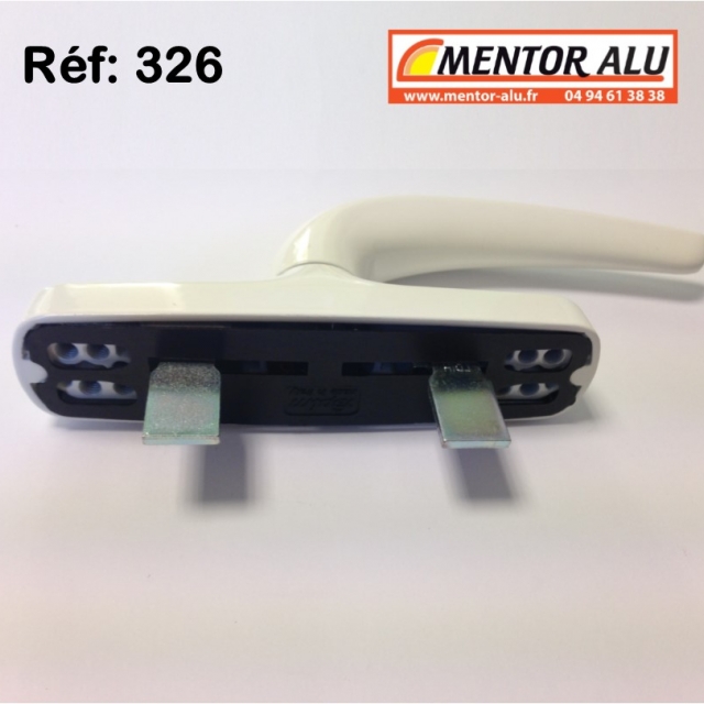 Poigne  crmone ADAPTUS pour fentres et portes fentres toutes marques, 2 tiges 1
