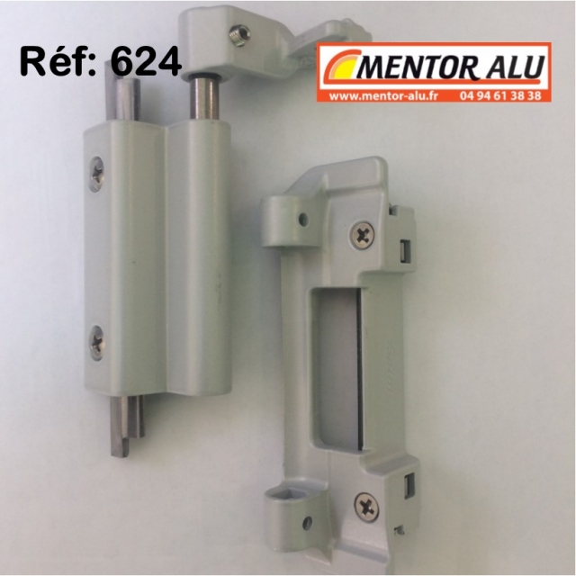 Kit paumelles pour fentre alu oscillo battant (la paire) 1