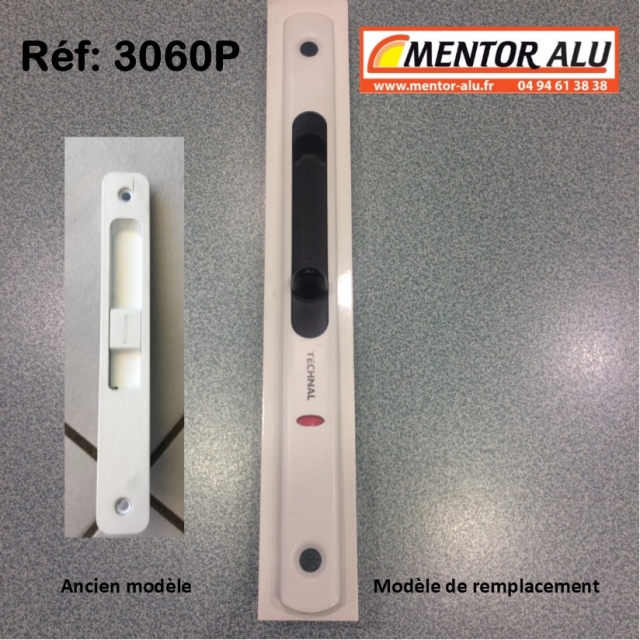 TECHNAL Serrure de coulissant Technal 3060P  - Ancien 2940 GK-GRI 1