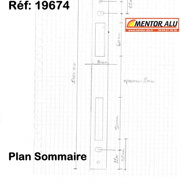 Gche pour porte fentre alu 2