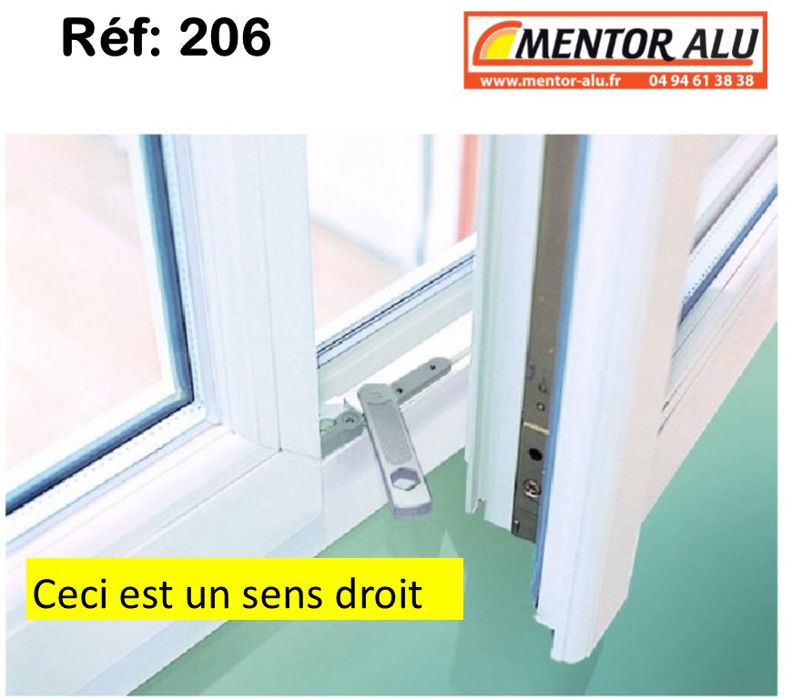 MENTOR, Alu - PVC - Stores, Entrebailleur pour fenetre PVC de la  collection Entrebailleurs de fenêtre