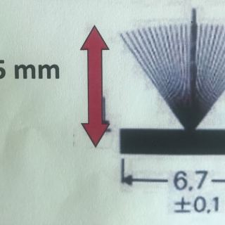 Joint brosse d'étanchéité 7 mm pour coulissant INSTALLUX