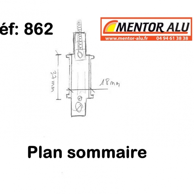 Roulette PAAL pour baie vitr�e coulissante - Copie 3