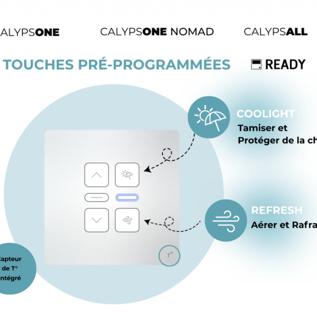 T�l�commande individuelle portable CalypsOne 2